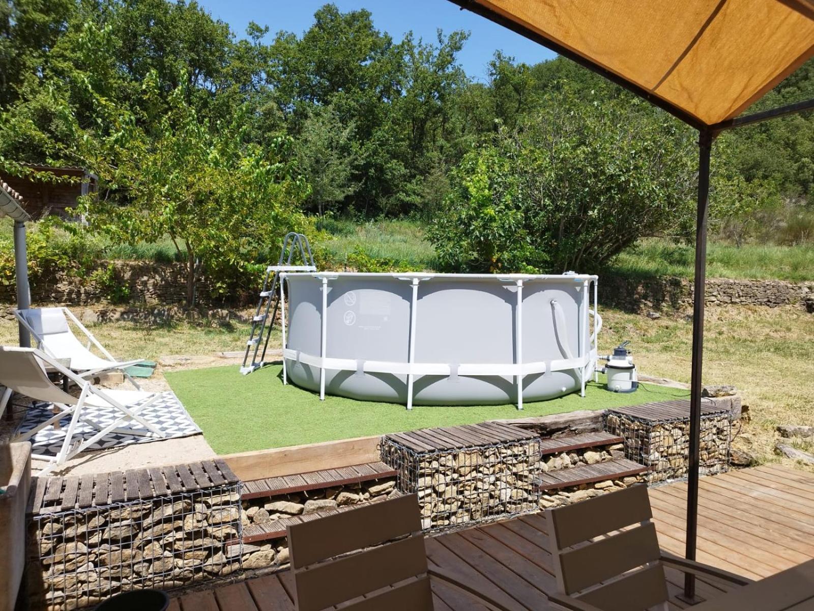Maison De Vacances, Calme Garanti Saint-Montan Zewnętrze zdjęcie